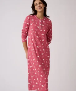 Chemise de nuit Thermolactyl en maille interlock