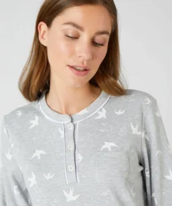 Chemise de nuit Thermolactyl en maille interlock