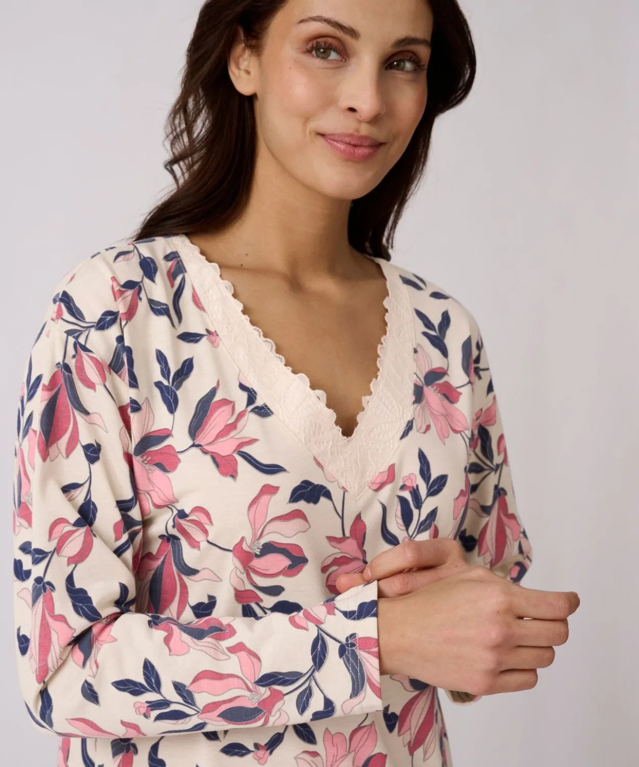 Chemise de nuit Thermolactyl en maille jersey