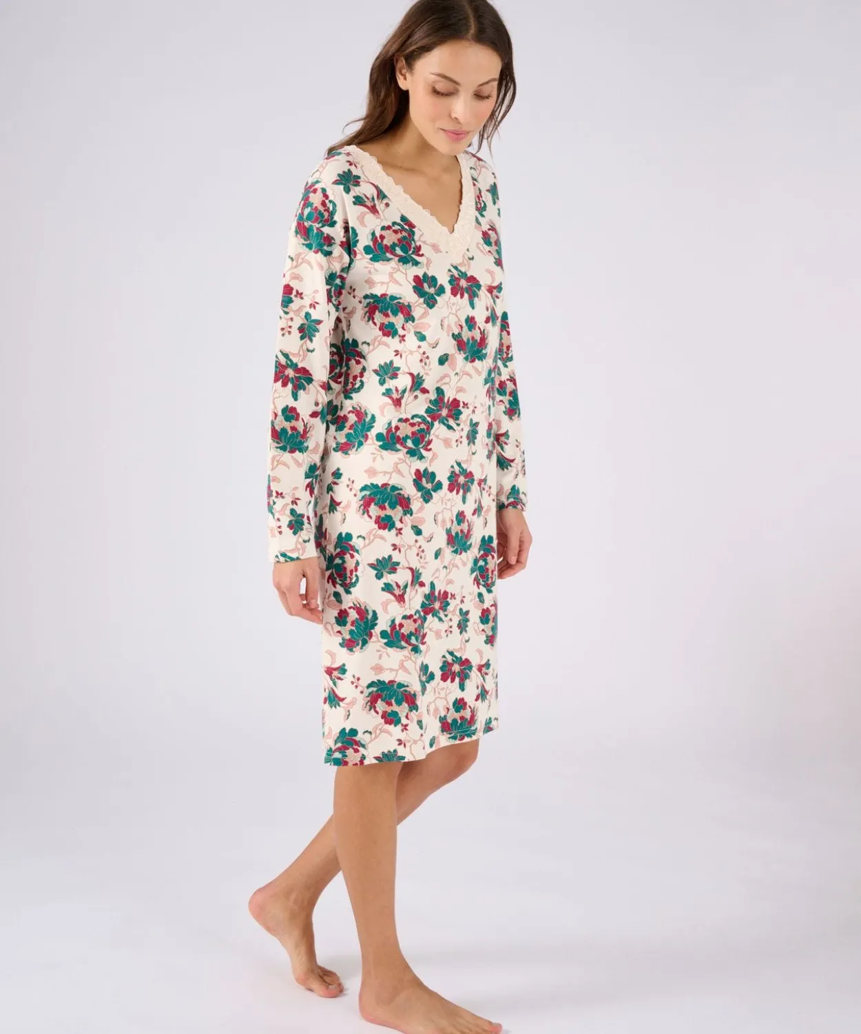 Chemise de nuit Thermolactyl en maille jersey