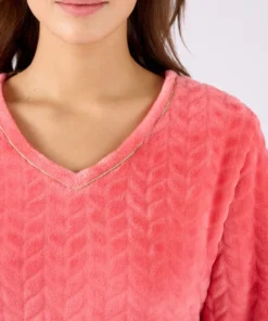 Chemise de nuit Thermolactyl maille reliéfée