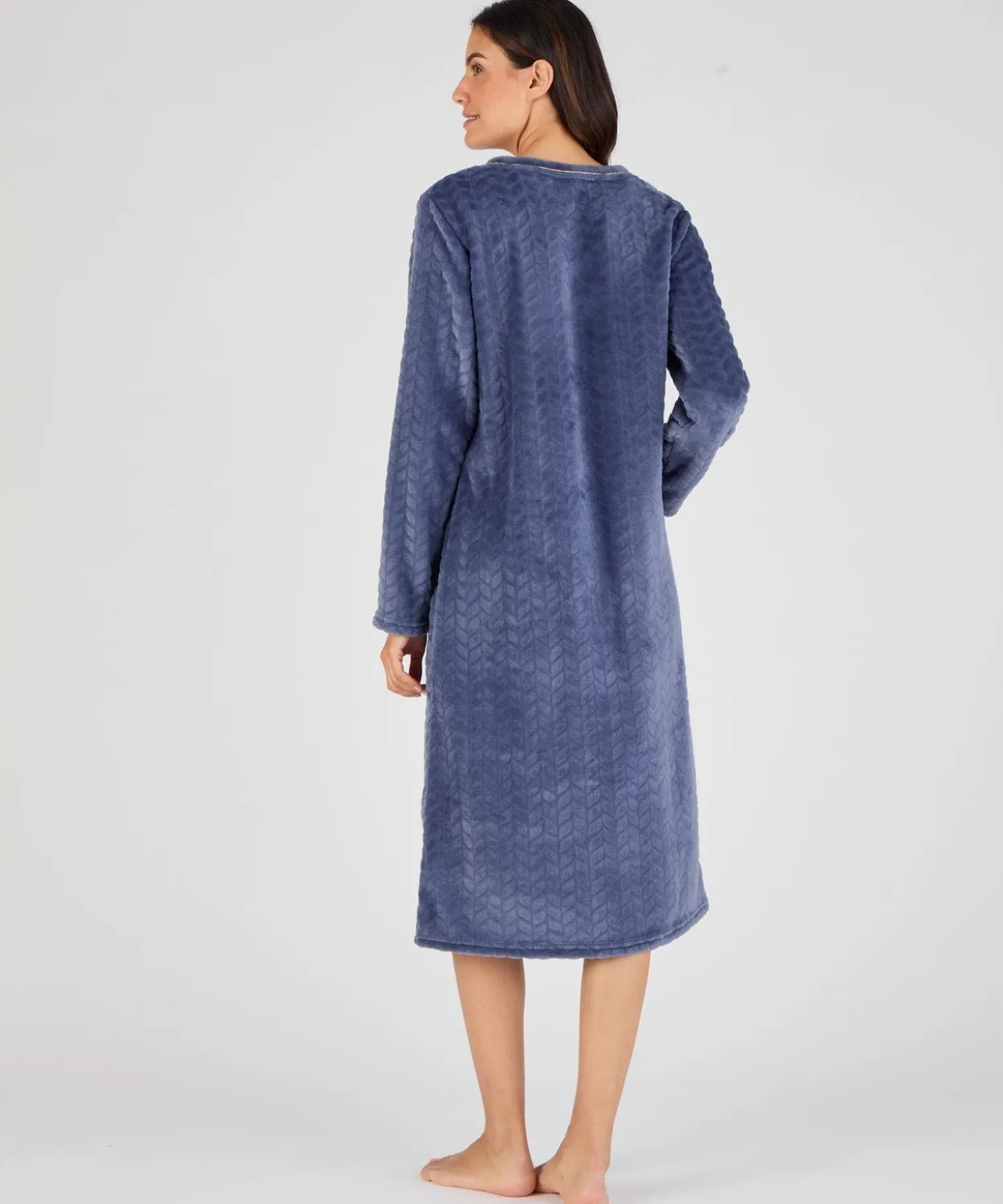 Chemise de nuit Thermolactyl maille reliéfée
