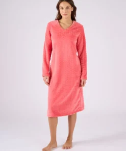 Chemise de nuit Thermolactyl maille reliéfée