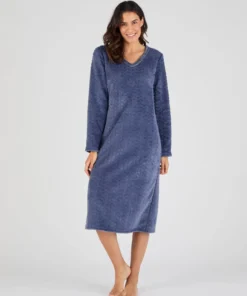 Chemise de nuit Thermolactyl maille reliéfée