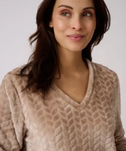 Chemise de nuit Thermolactyl maille reliéfée