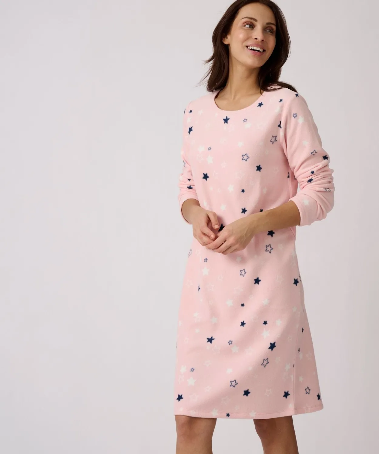 Chemise de nuit Thermolactyl en micropolaire