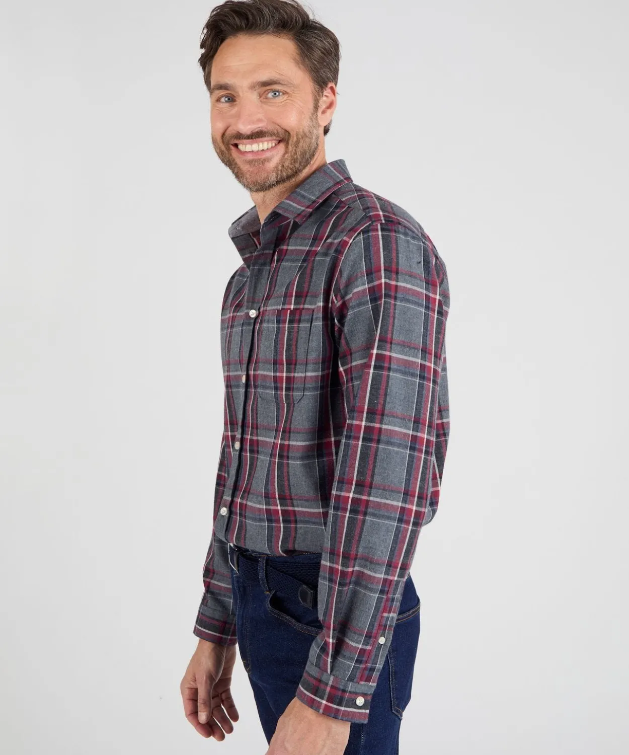 Chemise en flanelle à carreaux Thermolactyl