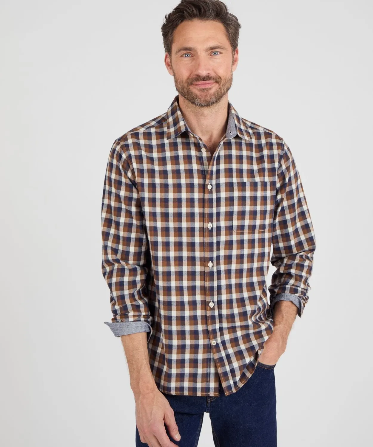 Chemise en flanelle à carreaux Thermolactyl