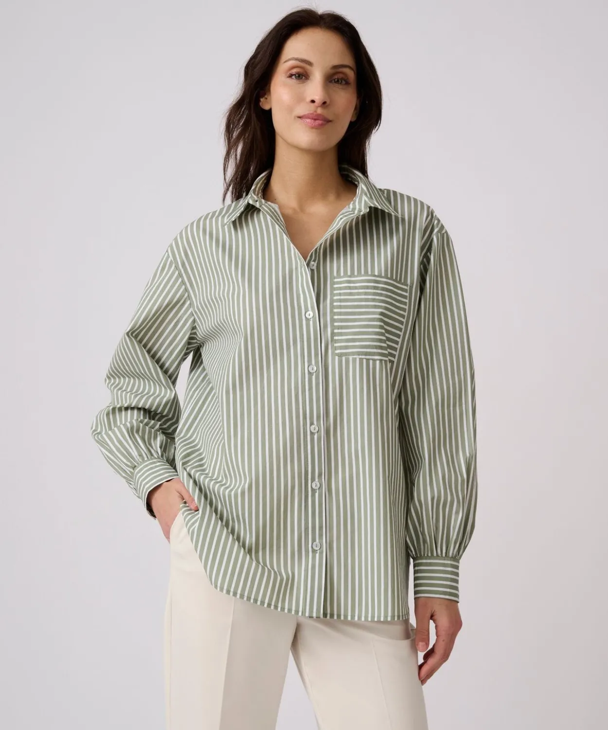 Chemise rayée