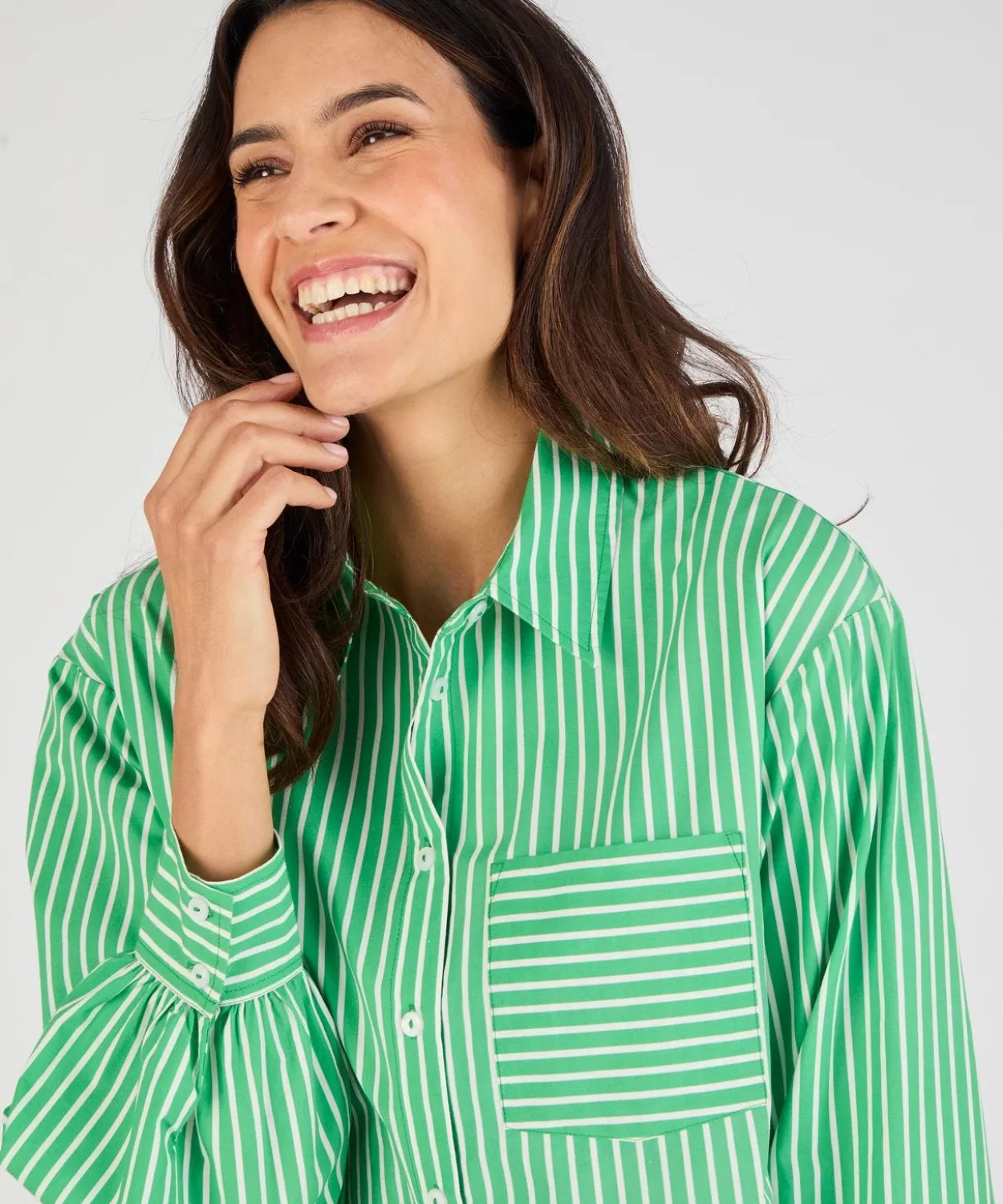 Chemise rayée