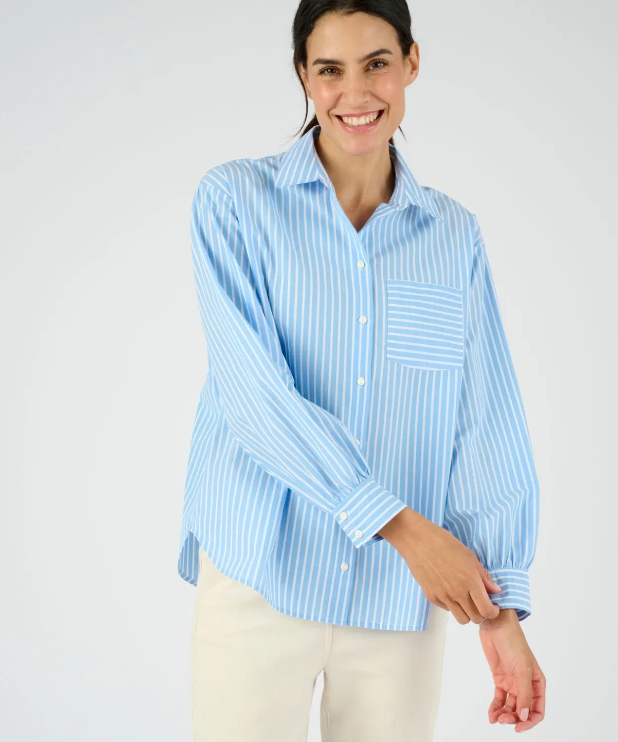 Chemise rayée
