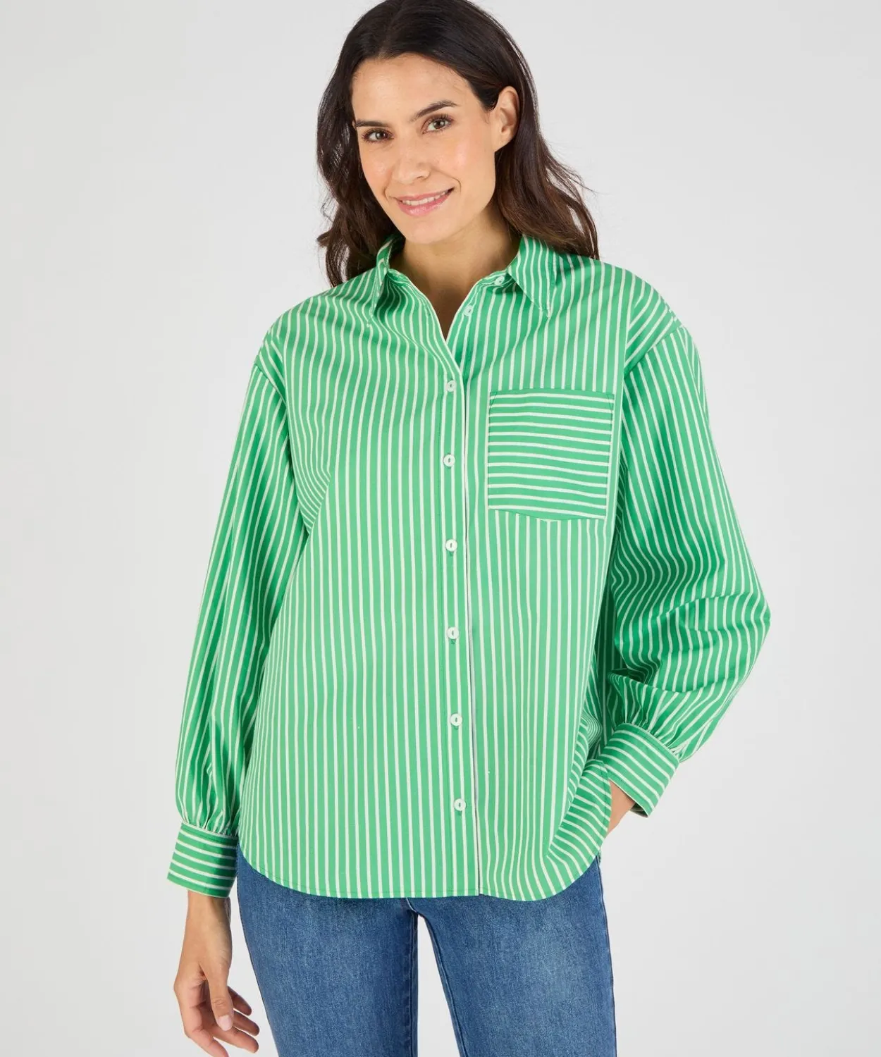 Chemise rayée