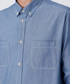 Chemise tissu chambray