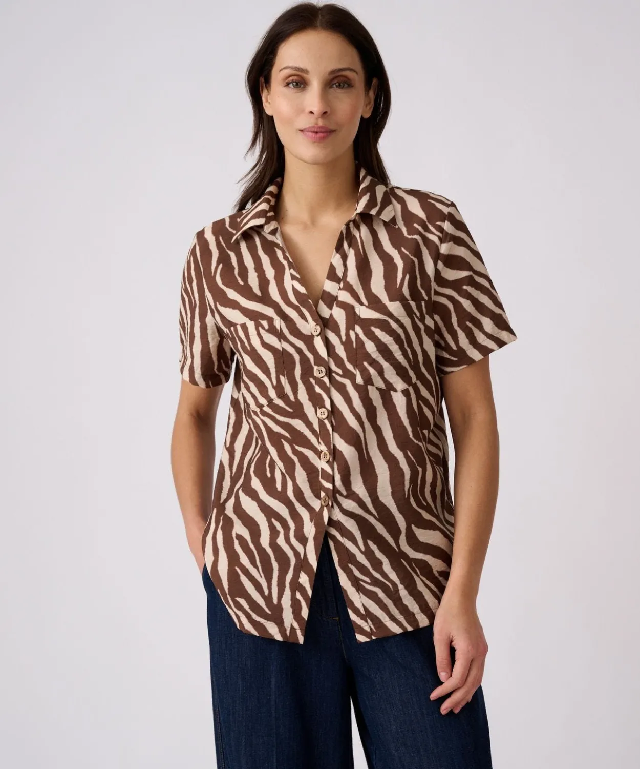 Chemisier Climatyl imprimé animalier