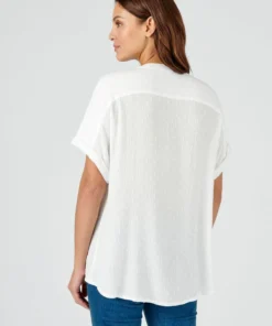 Chemisier crépon *pure viscose Lenzing(TM) EcoVero(TM)