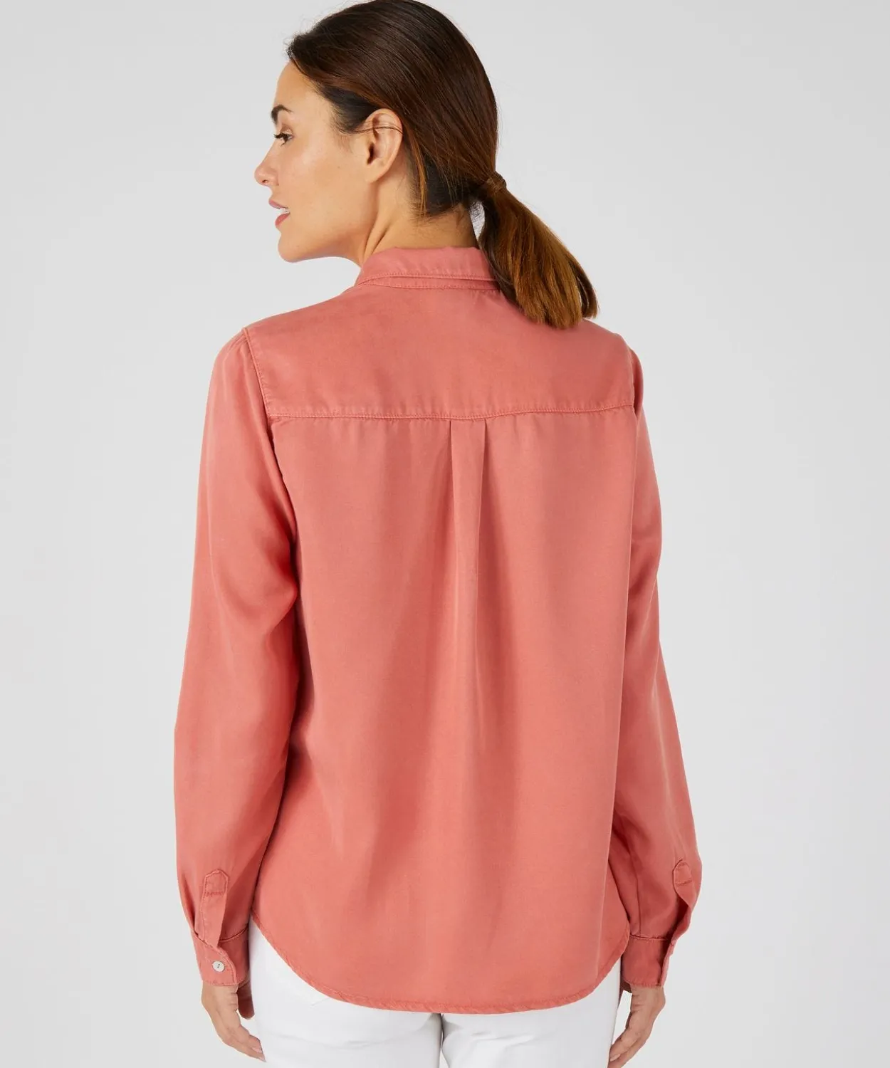 Chemisier fibres lyocell Tencel(TM)