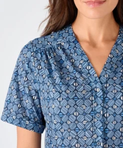 Chemisier maille crêpe