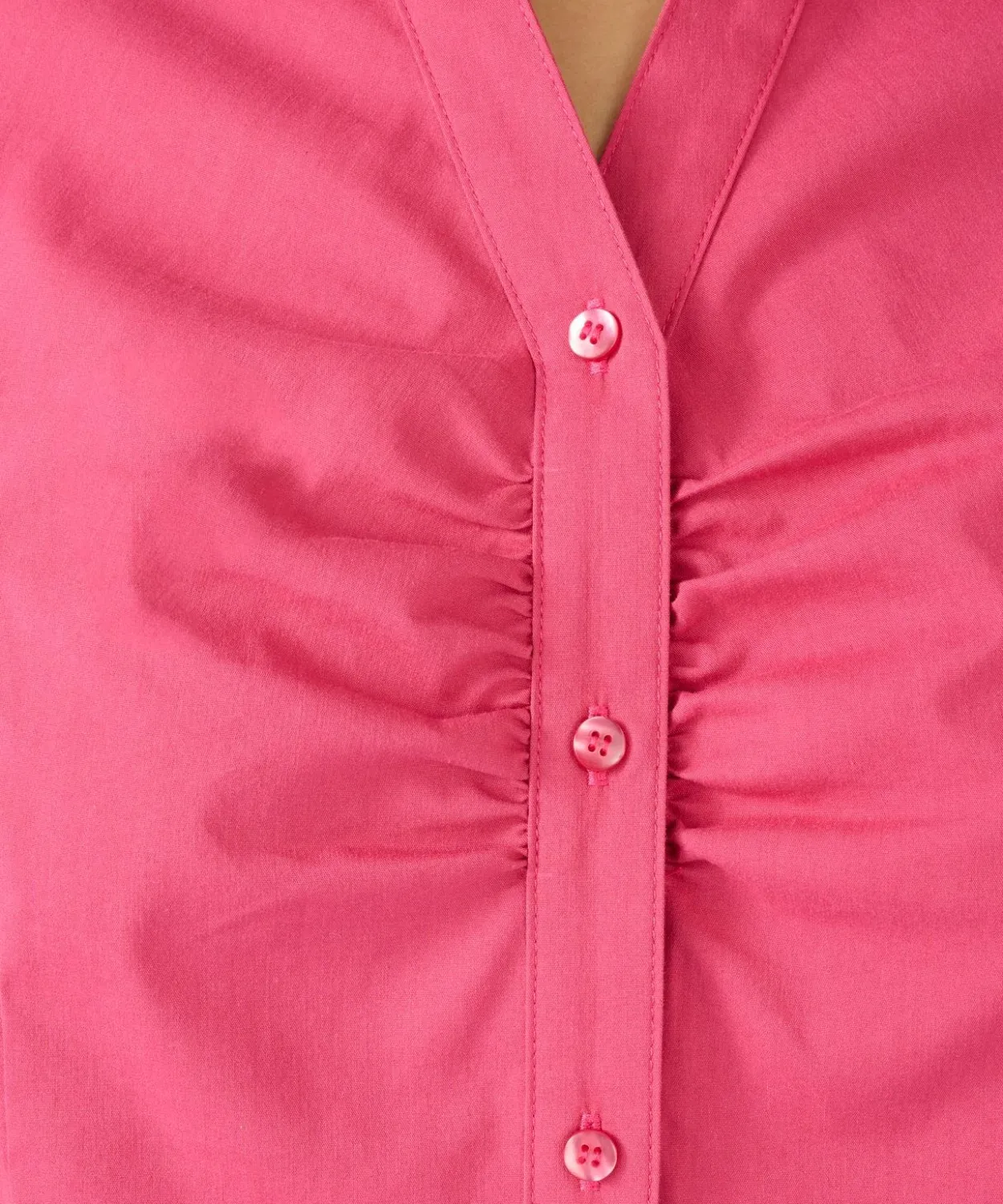 Chemisier popeline stretch