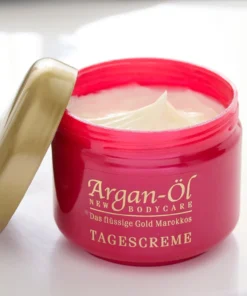 Crème de jour à l'huile d'argan.