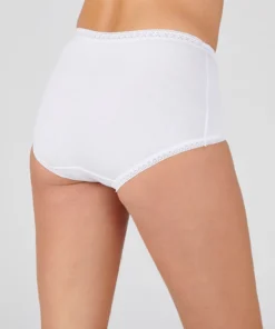 Culotte midi, en coton strech