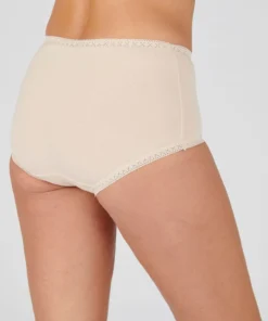 Culotte midi, en coton strech