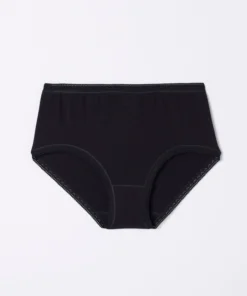 Culotte midi, en coton strech