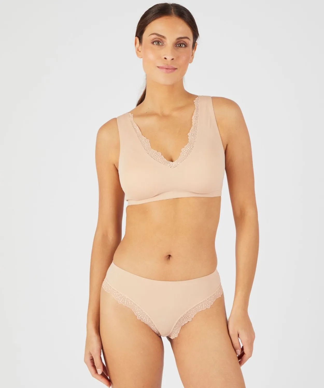 Culotte midi invisible