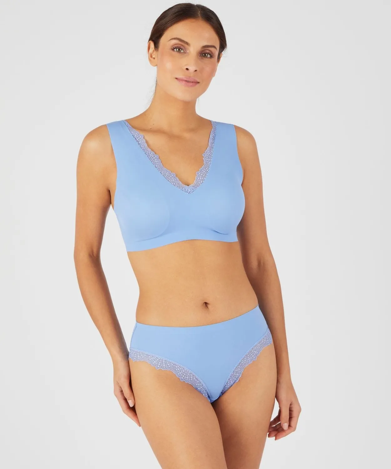 Culotte midi invisible
