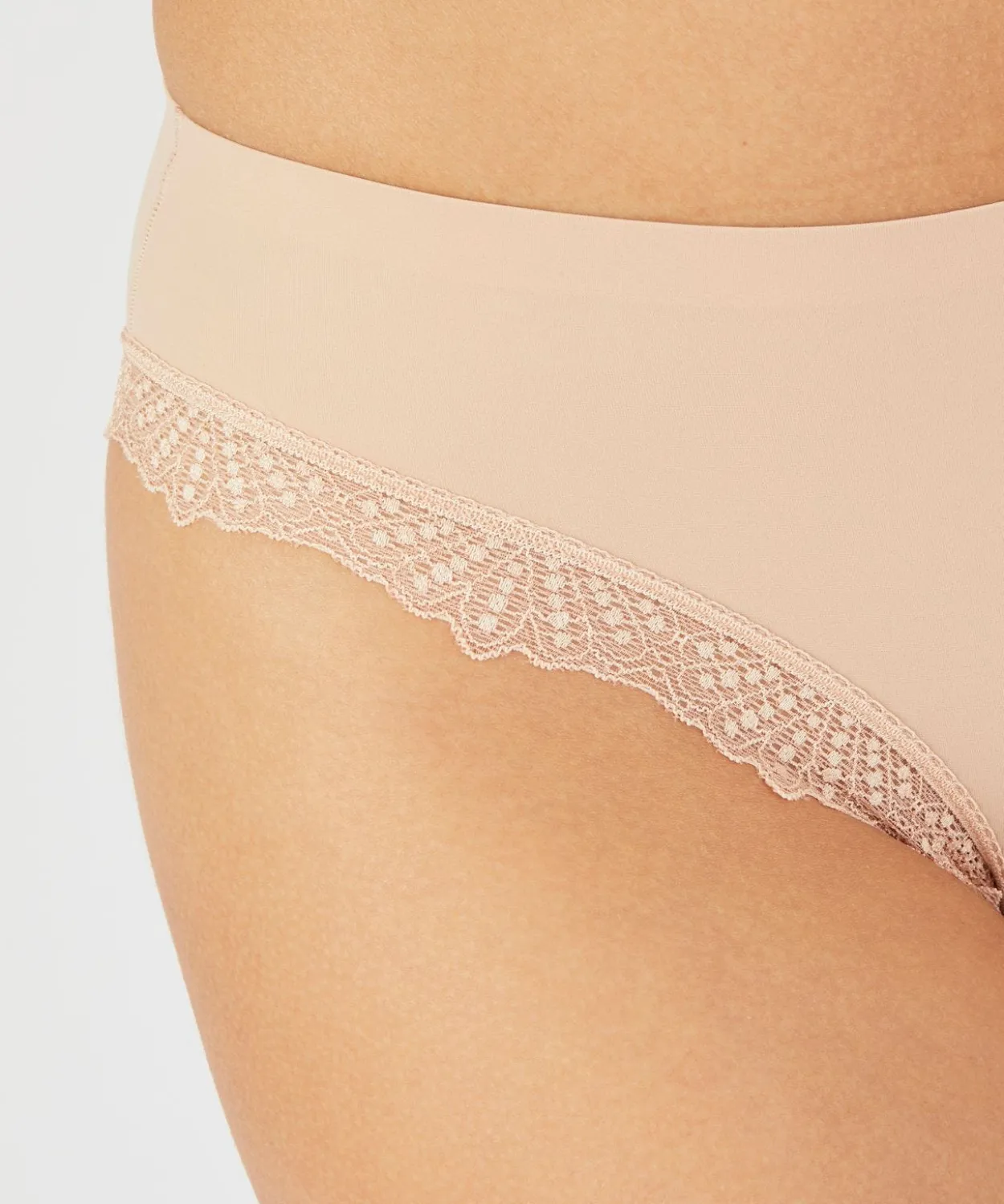Culotte midi invisible