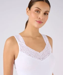 Débardeur maille pur coton peigné