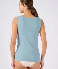 Débardeur maille pur coton peigné