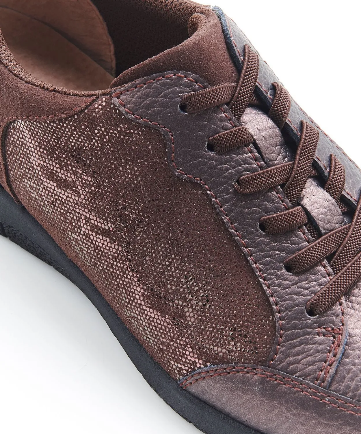 Derbies Amortyl à lacets élastiqués