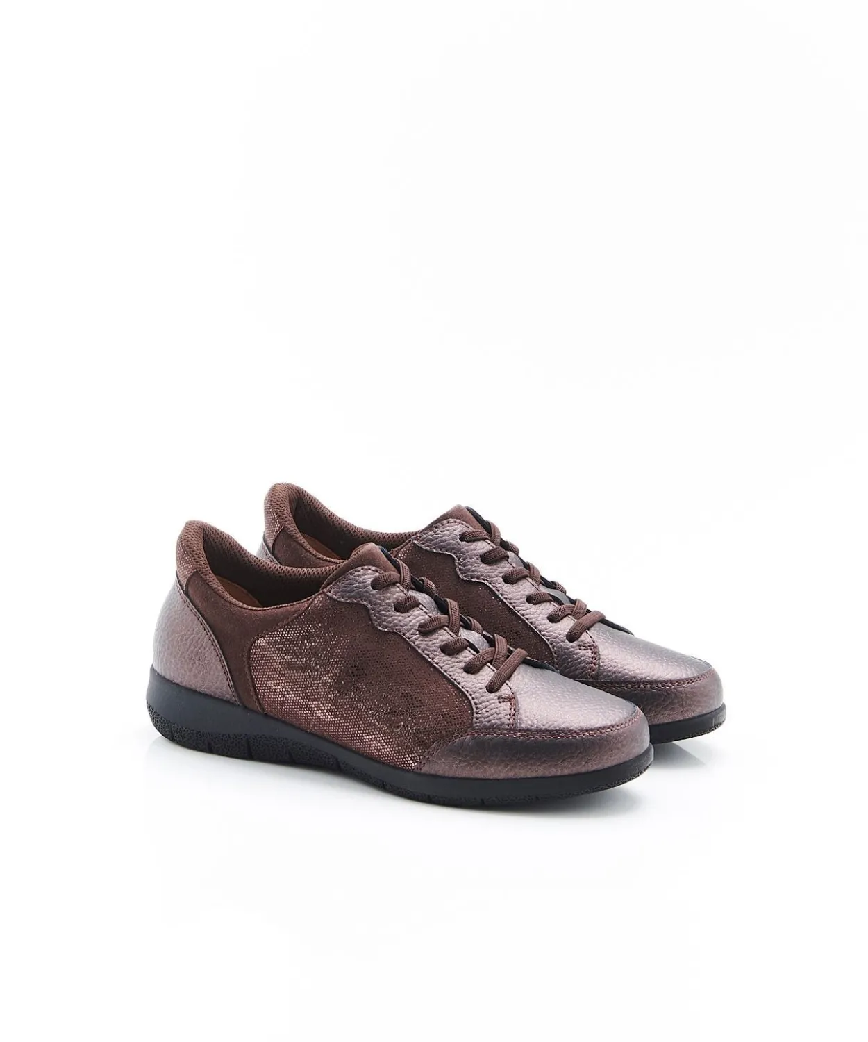Derbies Amortyl à lacets élastiqués