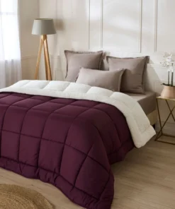 Dessus de lit Thermolactyl microfibre et polaire