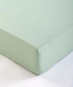 Drap-housse en percale pur coton