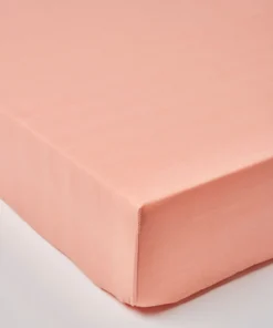 Drap-housse polyester coton