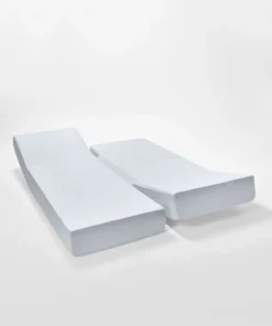 Drap-housse polyester coton spécial sommier articulé