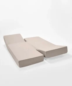 Drap-housse polyester coton spécial sommier articulé