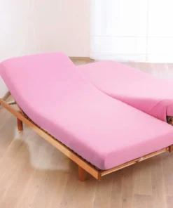 Drap-housse tête et pieds relevables, double couchage