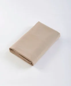 Drap plat en percale pur coton