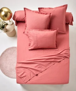 Drap plat flanelle pur coton
