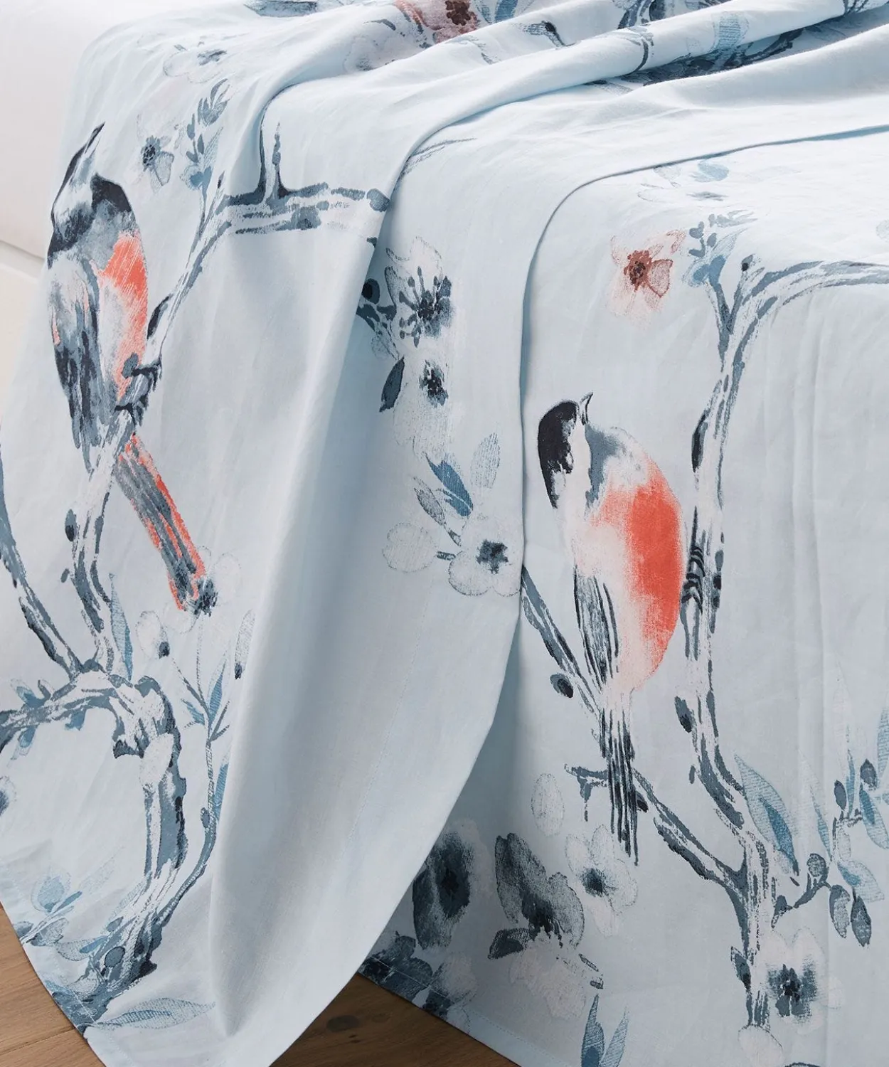 Drap plat Pinson pur coton