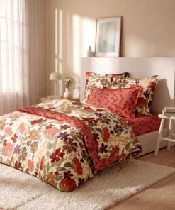 Drap plat Vezia pur coton