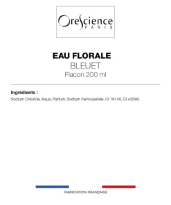 Eau florale de bleuet