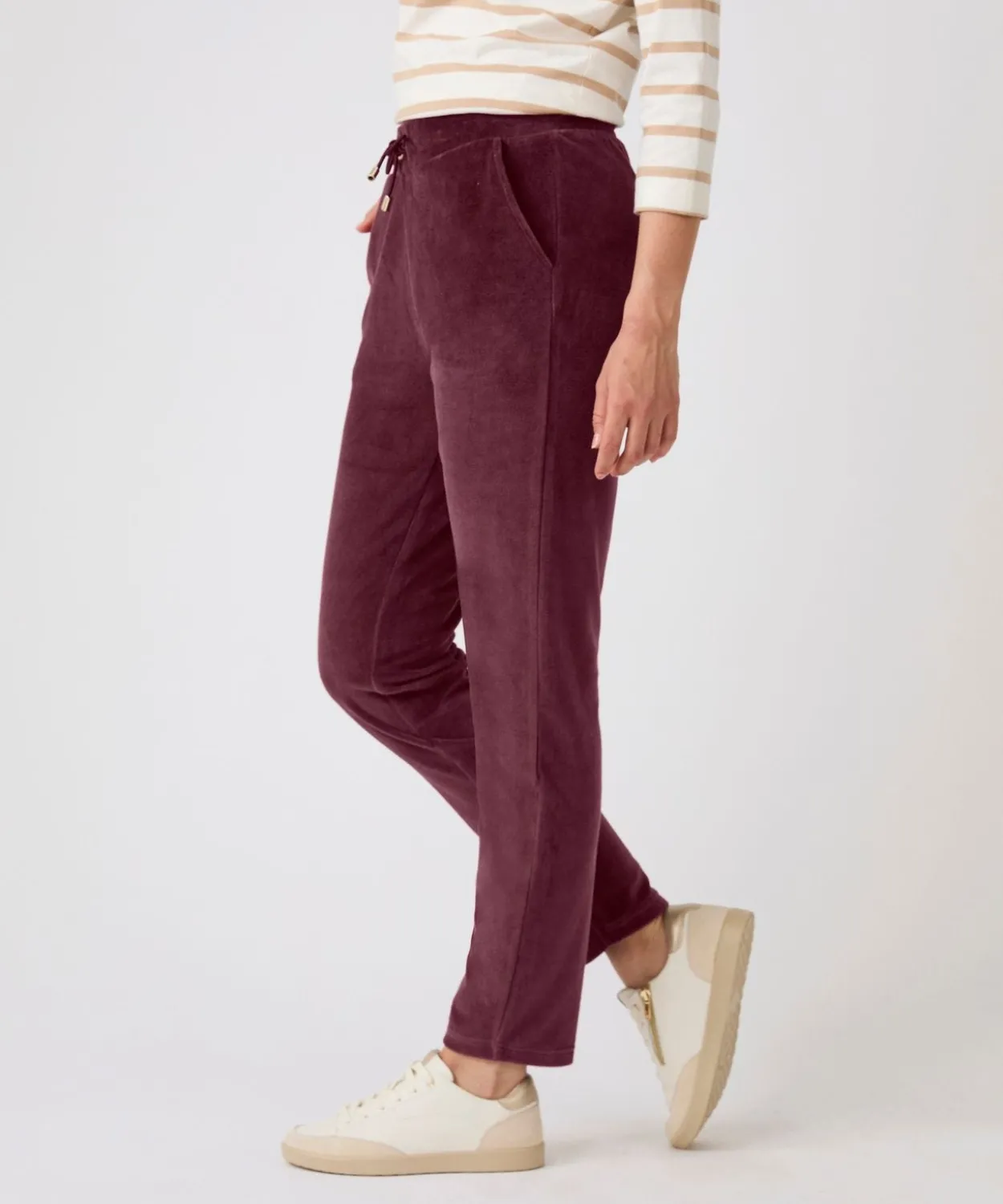 Ensemble de détente en maille velours