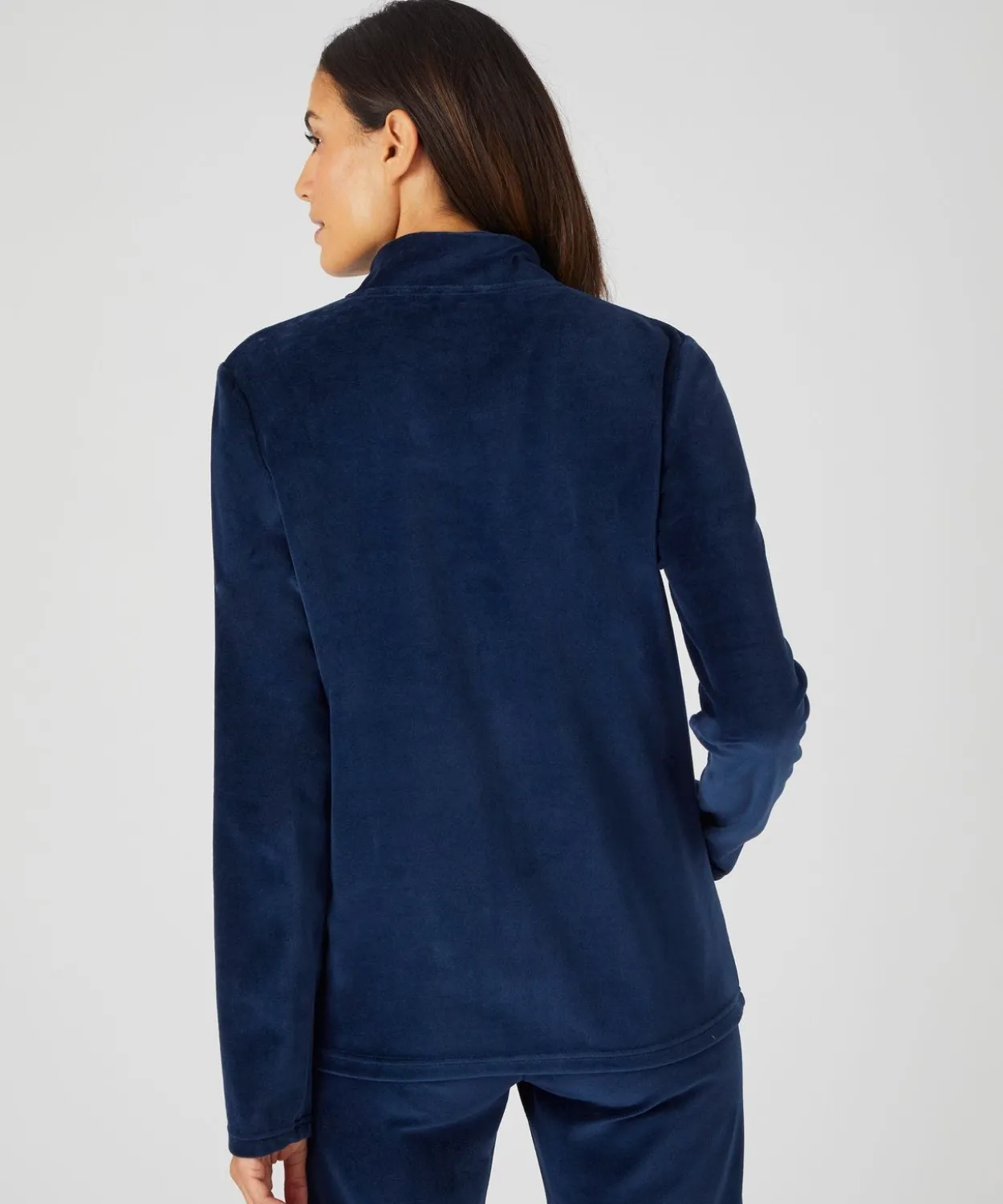 Ensemble de détente en maille velours