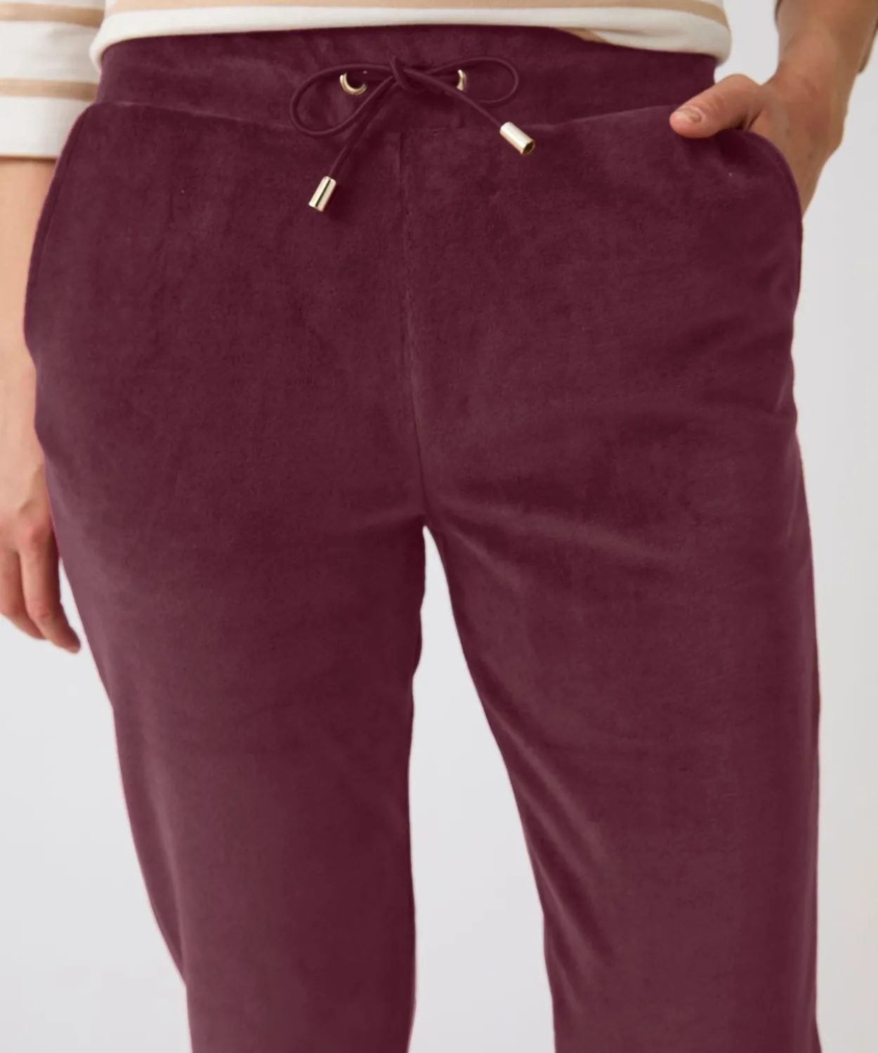 Ensemble de détente en maille velours