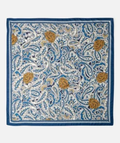 Foulard réversible imprimé cachemire