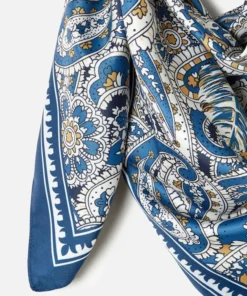 Foulard réversible imprimé cachemire