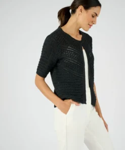 Gilet-boléro jeu de maille